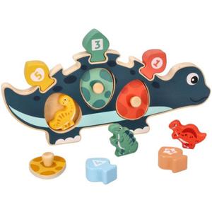 ADAM TOYS UKADANKA MAMA DINOZAUR Z CYFERKAMI N2040 - 2876588900