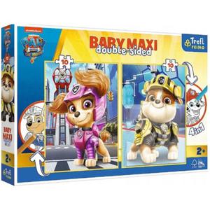 TREFL BABY MAXI UKADANKA PUZZLE 10EL. RADOSNA DRUYNA PSIEGO PATROLU 43004 - 2876588924