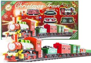 Kolejka christmas train na baterie 430cm - 2876879640