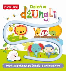 OLESIEJUK KSIECZKA FISHER PRICE DZIE W DUNGLI - 2877692282