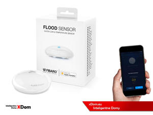 FIBARO Flood Sensor Czujnik zalania wod do Apple FGBHFS-101 HomeKit - 2859656243