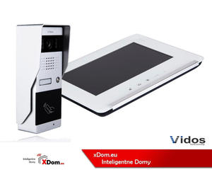 Zestaw wideodomofonu z czytnikiem RFID VIDOS S50A monitor 7'' M690 Biay - 2859656924