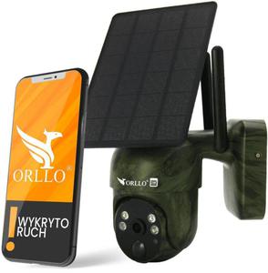 Kamera IP Orllo Bezprzewodowa 4G LTE Obrotowa z Panelem Solarnym ORLLO TZ1 MORO - 2877271043
