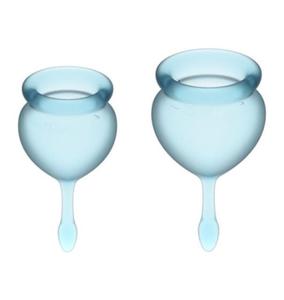 Feel Good Menstrual Cup Set Light Blue - 2875111526