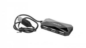 USB HUB NATEC 4-PORT LOCUST USB 2.0 BLACK NHU-0647 - 2859715841