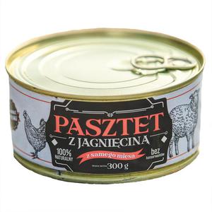 Konserwa PASZTET Z JAGNICIN 300g - MARLEJ - 2873542247