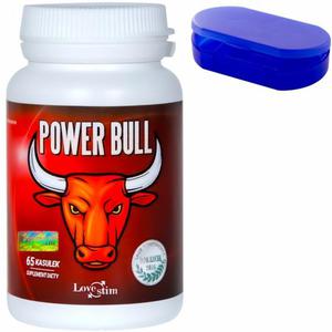 LOVESTIM POWER BULL 65 KAPS SUPLEMENT DLA MʯCZYZN - 2861375124