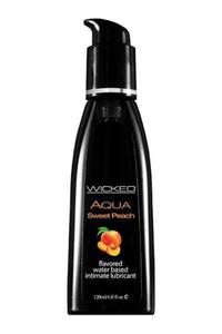 WICKED AQUA SWEET PEACH FLAVORED 120ML - 2878361632