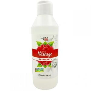 el do masau i lubrykant w jednym Malinowy zapach 250ml - 2861379571