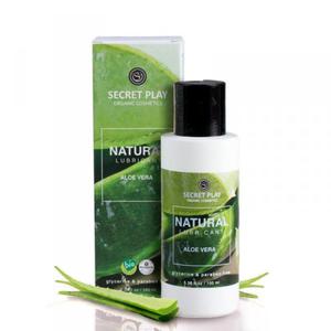 NATURAL LUBRICANT - ALOE VERA - ORGANIC COSMETICS 100 ML - 2878365863