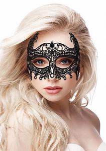 Empress Black Lace Mask - Black - 2878366509