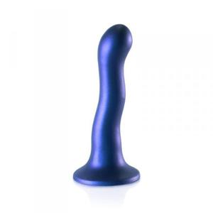 Ultra Soft Silicone Curvy G-Spot Dildo - 7'' / 17 cm - 2878373224