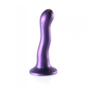 Ultra Soft Silicone Curvy G-Spot Dildo - 7'' / 17 cm - 2878373225