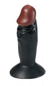 CZARNE DILDO ANALNE KOREK ANALNY 12CM KSZTAT PENISA - 2878109990