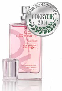 EROTYCZNE PERFUMY Z FEROMONAMI DLA KOBIET LOVE & DESIRE 50 - 2836196880