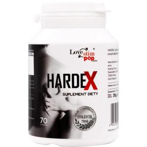 LOVESTIM HARDEX 70 KAPSUEK DLA MʯCZYZN W SKADZIE MACA ARGININA I INNE - 2841728052