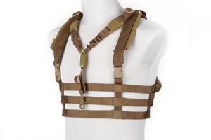 Kamizelka taktyczna Chest Rig typu Low Profile - Coyote Brown - 2878836759