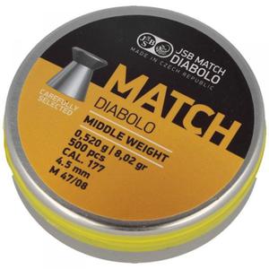 JSB - rut Yellow Match Middle Weight 4,52mm 500szt. - 2860018540