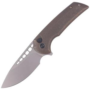 WE Knife - N Mini Malice Bronze Titanium by Ferrum Forge (WE054BL-4) - 2871343458