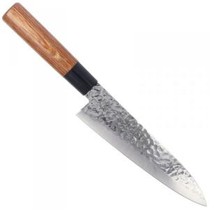 N Tsubazo Gyuto Pakka Wood, Tsuchime Daido 1K6 (340318) - 2877007999