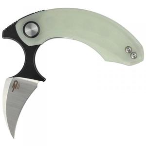 N Bestech Strelit Jade G10, Satin / Black Stonewash 14C28N by Ostap Hel (BG52B-2) - 2876302442