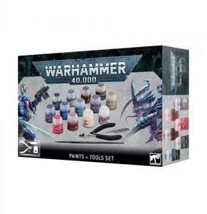 Warhammer 40K - Paints + Tools Set - 2878125264