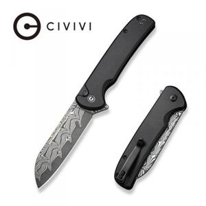 N skadany Civivi Chevalier II Black Aluminium, Black Damascus (C20022B-DS1) - 2877919590