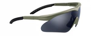 SwissEye - Okulary strzeleckie Raptor 3ls - Rubber Green (10163) - 2877249536