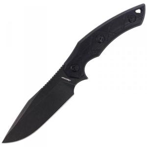 N FoxEdge Lycosa 2 Black G10, Black Stonewashed by Simonutti (FE-020) - 2877459841