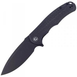 N skadany Civivi Praxis Black Coarse Micarta, Black Stonewashed 9Cr18MoV (C803G) - 2878837145