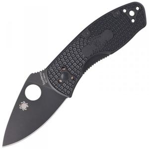 N skadany Spyderco Ambitious Black FRN, Black Blade 8Cr13MoV (C148PBBK) - 2877827985