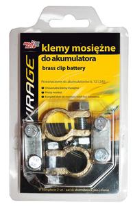 KLEMY MOSIʯNE DO AKUMULATORA 2 SZT(+/-) - 2878474107