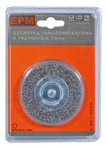 SZCZOTKA TARCZOWA Z TRZPIENIEM 100MM ZN - 2878478429