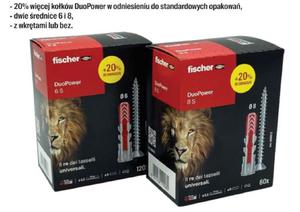 KOEK DUOPOWER 6*30 S Z WKRTEM MOCOWANIE UNIWERSALNE 60 SZT - 2878478827