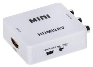 Konwerter HDMI/AV HDMI na CVBS + audio - 2822953283