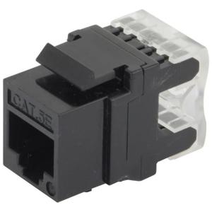 Modu keystone RJ-45 UTP kat.5e czarny - 2837231720