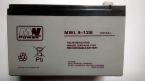 Akumulator MWL 9-12B AGM 12V 9Ah MW Power - 2859878411