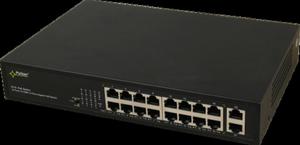 Switch PoE 18-portowy 16xPoE 160W S116 Pulsar - 2859883306