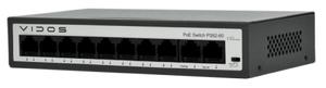 Switch PoE PS82/60 8xPoE 2xUplink 60W Vidos - 2869935515