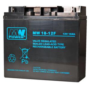 Akumulator MW 18-12F AGM 12V 18Ah MW Power - 2822950576