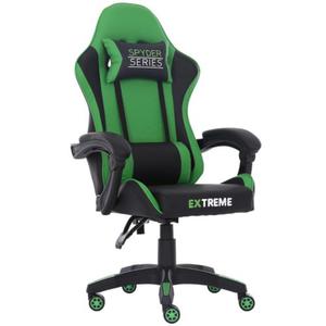 Fotel gracza Gamingowy EXTREME SPYDER Green - 2877707702