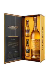 Glenmorangie Pioneer Set / The Original 10 Years Old + 2 miniaturki 12 YO Lasanta, 12 YO Quinta Ruban / 0,7 l + 2x 0,05 l - produkt dostpny, dostawa 24h! - 2824911042