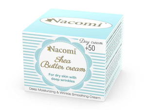 NACOMI Krem arganowy 50+ na dzie z witamin E i kwasem hialuronowym 50 ml - 2874532204