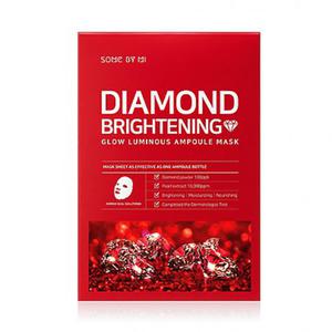 SOME BY MI - Diamond Brightening Glow Luminous Ampoule Mask, 25g - rozwietlajca maska do twarzy - 2876713041