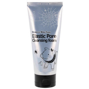 Elizavecca Elastic Pore Cleansing Foam 120ml - oczyszczajca i zwajca pory pianka do mycia twarzy z aktywnym wglem - 2878239271