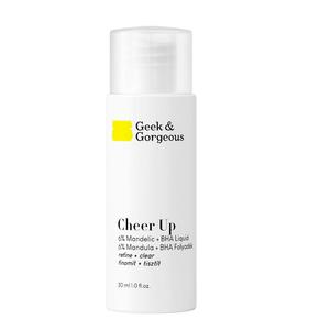 Geek & Gorgeous - Cheer Up - 6% kwas migdaowy + BHA, 30 ml - redni eksfoliant do cery mieszanej i trdzikowej - 2873971198