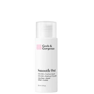 Geek & Gorgeous - Smooth Out AHA 12 %, 30 ml - silny eksfoliant przeciwdziaajcy efektom starzenia - 2873971199