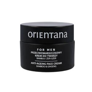 ORIENTANA - FOR MEN Anti ageing Face Cream Bamboo&Ginseng, 50ml - Przeciwzmarszczkowy krem do twarzy - 2874773188