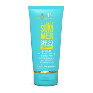 APIS - HELLO SUMMER Krem do opalania twarzy z nektarem komrkowym SPF 30, 50 ml - 2874773193