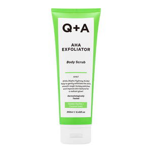 Q+A - AHA Exfoliator Body Scrub, 250ml - Wygadzajcy peeling do ciaa z kwasami AHA - 2876203171